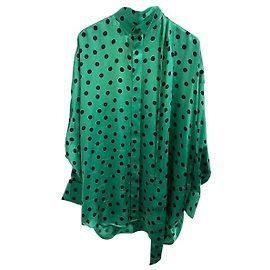 Camisa Balenciaga verde T.32