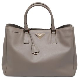 Tote Prada Large Saffiano Lux Gardeners Cinza
