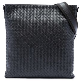 Borsa a tracolla Bottega Veneta VN in Nappa Intrecciato Nera