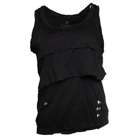 Zadig & Voltaire, regata sobreposta preta