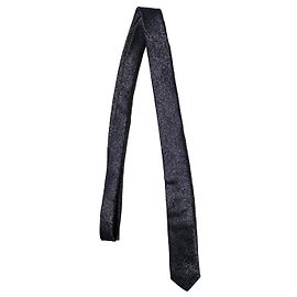Autre Marque Saint Laurent, metallische Krawatte in Silbern