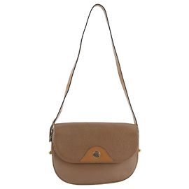 Borsa a tracolla Christian Dior in pelle marrone