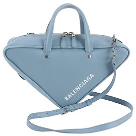 Sac à épaule 2-en-1 en cuir Balenciaga Triangle Duffle