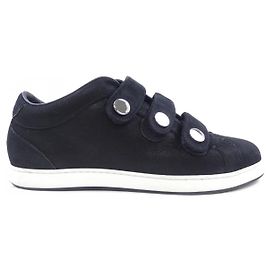 Baskets Jimmy Choo en cuir noir