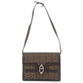 Céline Celine Sulky Carriage Hardware Bolsa de Ombro/Bolsa de Mão 2-Way