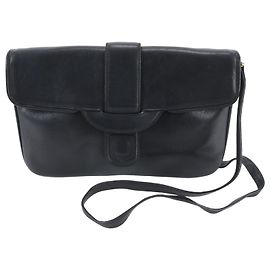 Céline Celine Leather Shoulder Bag