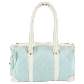 Bolsa Mini Boston Gucci GG Canvas