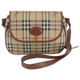 Bolso bandolera de piel Burberry Nova Check