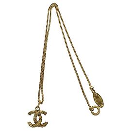Colar CHANEL Vintage Motif Coco Mark
