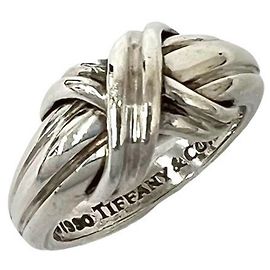Autre Marque Anello Tiffany Vintage Signature Band Ring