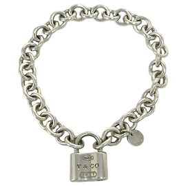 Autre Marque Bracelet Chaîne Tiffany Vintage 1837 Cadena Charm
