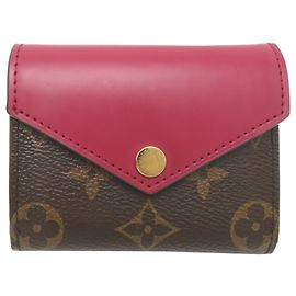 Louis Vuitton Portefeuille Zoe Women's Tri-fold Wallet