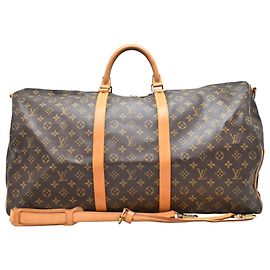 Louis Vuitton Keepall 60 Bandoulière Boston Bag