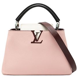 Louis Vuitton Pink Bicolor Taurillon Capucines BB