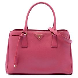 Prada Small Saffiano Lux Gardeners Tote Tasche Rosa
