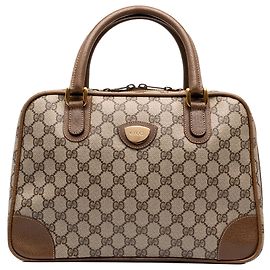 Bolsa de mão Gucci Beige GG Supreme