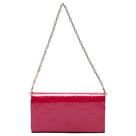 Cartera con cadena Louis Vuitton Pink Monogram Vernis