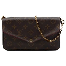 Louis Vuitton Brown Monogram Pochette Felicie