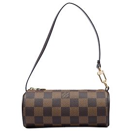 Louis Vuitton Brown Damier Ebene Papillon Pochette
