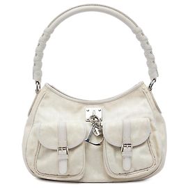 Dior Brown Diorissimo Trotter Canvas Lovely Charm Schultertasche