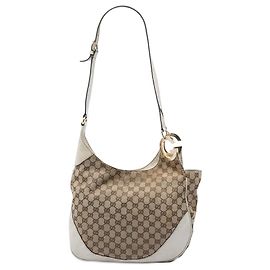 Gucci Charlotte Crossbody aus beigem GG Canvas