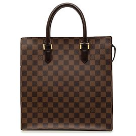 Louis Vuitton Brown Damier Ebene Venice Sac Plat