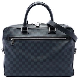 Borsa Business Louis Vuitton Blue Damier Cobalt Porte Documents