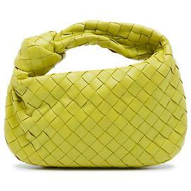Bottega Veneta Mini Jodie in Nappa Intrecciato Giallo