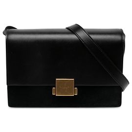 Autre Marque Saint Laurent Bellechasse Tasche in Schwarz aus Kalbsleder und Wildleder, Medium