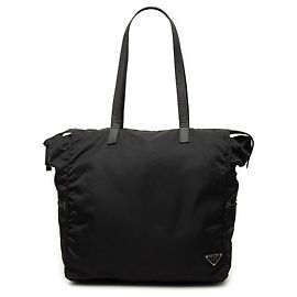 Tote Prada em Tessuto preto