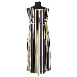 Vestido Prada de seda gris
