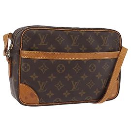 LOUIS VUITTON Monogram Trocadero 27 Shoulder Bag M51274 LV Auth BA16188
