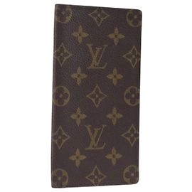 LOUIS VUITTON Monogram Porte Valeurs Cartes Credit Wallet M61823 LV Auth 207440