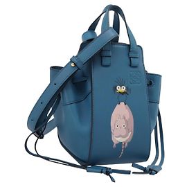 LOEWE Ghibli Spirited Away Boh Mouse Yu-Bird Hammock Drawstring Auth 167636SAM