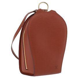 Mochila LOUIS VUITTON Epi Mabillon Brown M52233 LV Auth ep16041A
