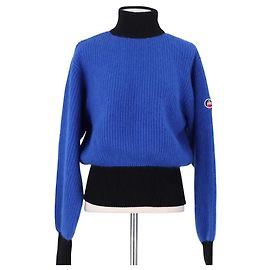 Fusalp Blue Wool Sweater L