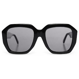 Céline Celine, Oversized square sunglasses in black