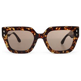 Isabel Marant, oversized Sonnenbrille braun