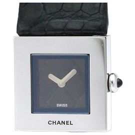 Relógio Feminino Chanel Matelasse Steel Leather Quartz H0116