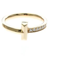 Autre Marque Anel Tiffany T One Narrow com Diamantes