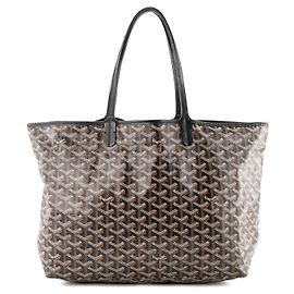 GOYARD - Bolso tote Saint Louis PM Goyard en lona revestida goyardine negra