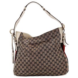 Gucci Hobo-Bag aus Monogramm-Canvas