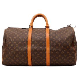 Bolso de viaje Louis Vuitton Keepall 55 Monogram Canvas