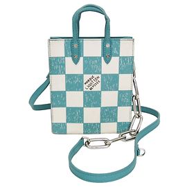 Louis Vuitton Damier Checkerboard Sac Plat XS N60495 Schultertasche