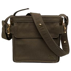 Bandolera para móvil Burberry Brown Mini Nylon Trench