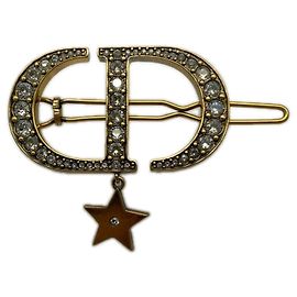 Fermi Christian Dior CD Logo con strass e stella