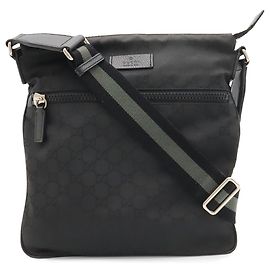 Bolsa de Ombro Gucci GG Nylon