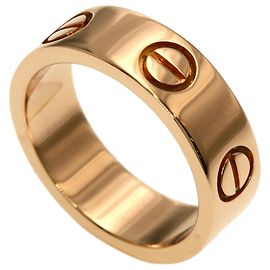 Anel Cartier Love em ouro rosa 18K