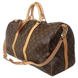 Louis Vuitton Keepall Bandoulière 50 Boston Bag