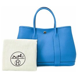 Hermès Borsa a mano HERMES Garden TPM 30 in pelle Negonda